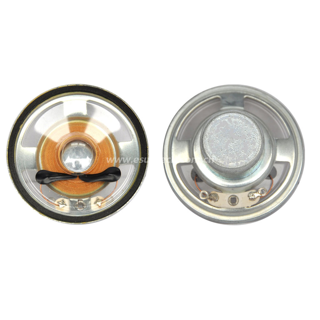 Loudspeaker YD50-14-8N12.5M-R 2 Inch 50mm 8ohm 0.5W ROHS Micro Waterproof Speaker Unit - ESUTECH